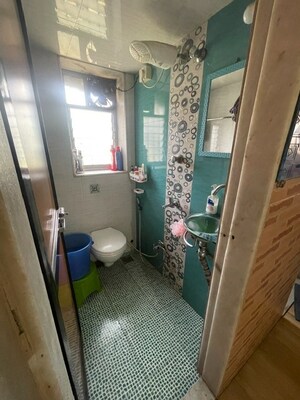 Bathroom in 2 BHK Apartment at Shree Vijay Vihar CHS, Chembur – for Rent