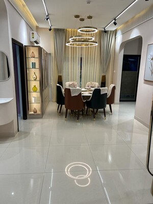 Living Room in 4 BHK Apartment at Godrej Madison Avenue, Kokapet – for Sale