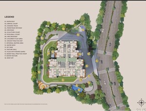 Master Plan in 4 BHK Apartment at Godrej Madison Avenue, Kokapet – for Sale