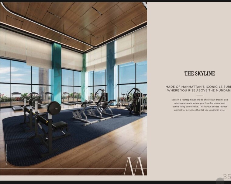 Gym, godrej-madison-avenue 4 Bedroom 2934 Sq.Ft. Apartment In Kokapet Hyderabad 9597093
