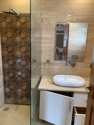 Bathroom in 3 BHK Builder Floor at Sector 84 – for Rent