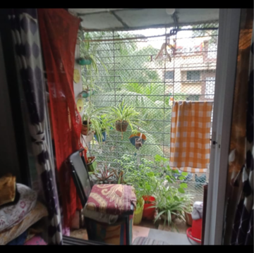 Balcony in 2 BHK Apartment at NG Shelter, Beverly Park – for Sale