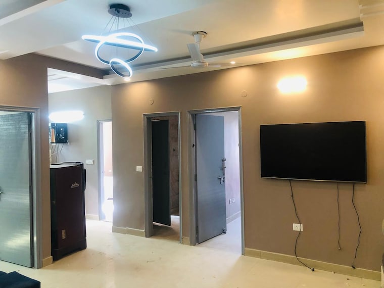 Living Room, uttam nagar 3 Bedroom 100 Sq.Yd. Builder Floor In Uttam Nagar Delhi 9597072