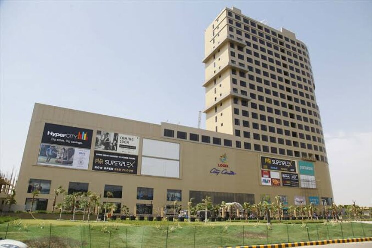 Exterior View, logix-city-centre-service-apartment Commercial Shop 100 Sq.Ft. In Sector 32 Noida 9596908