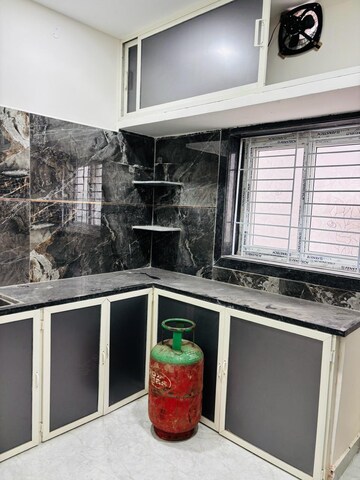 Kitchen in 2 BHK Builder Floor at Manikonda – for Rent