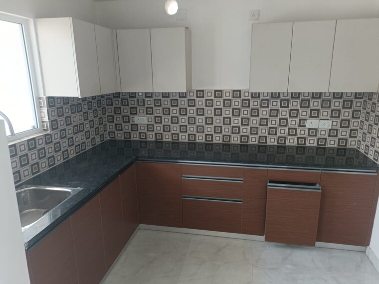 Kitchen, kw-srishti 2.5 Bedroom 1300 Sq.Ft. Apartment In Raj Nagar Extension Ghaziabad 9597077