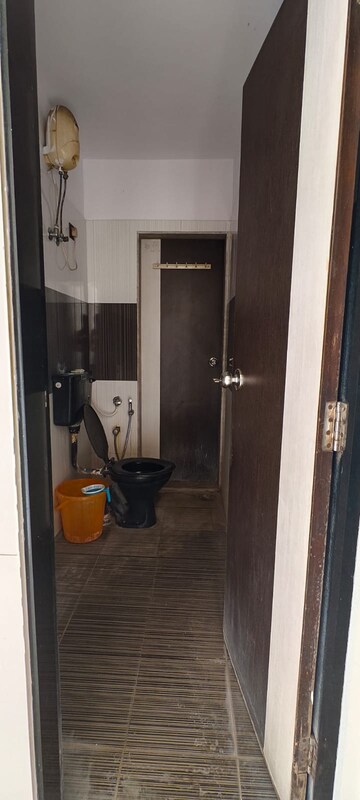 Bathroom in 1 BHK Apartment at Rosa Elite, Bhayandarpada – for Rent