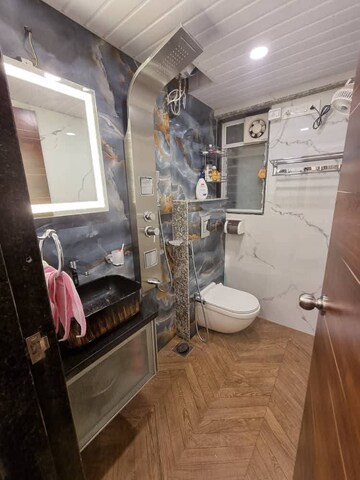 Bathroom in 2 BHK Apartment at Gundecha Valley of Flowers, Kandivali East – for Sale