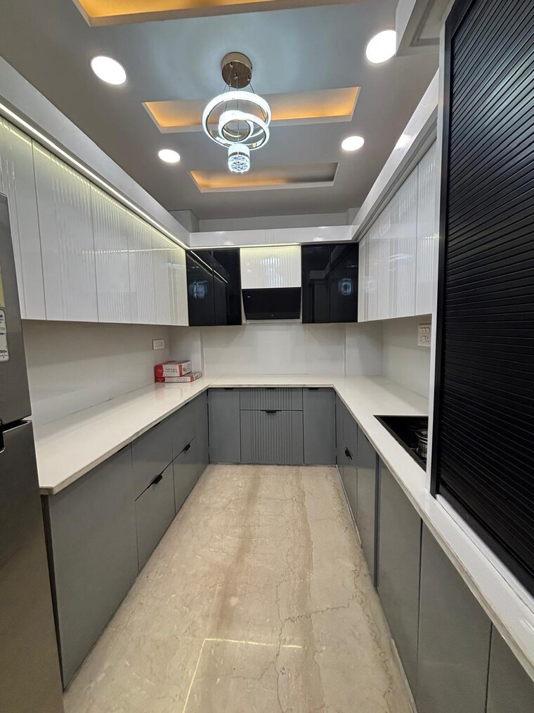 Kitchen, uttam nagar 4 Bedroom 135 Sq.Yd. Builder Floor In Uttam Nagar Delhi 9597293