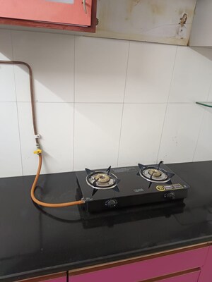 Kitchen in 2 BHK Apartment at Shree Gokuldham CHS, Kharghar – for Rent