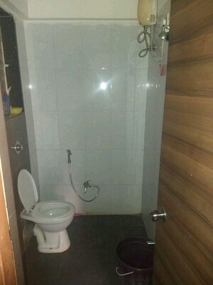 Bathroom in 2 BHK Apartment at Siddharth Geetanjali Heights, Kharghar Sector 34c – for Rent