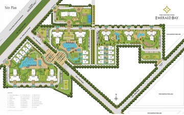 Master Plan in 3.5 BHK Apartment at Puri Emerald Bay, Sector 104 – for Sale