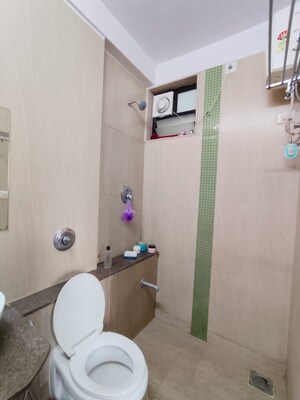 Bathroom in 3 BHK Apartment at Shela – for Rent
