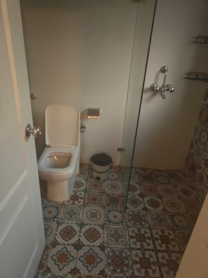 Bathroom in 2 BHK Apartment at Anjuna – for Rent