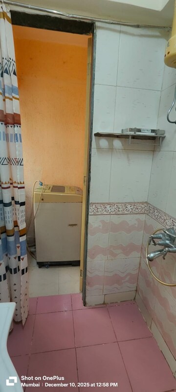 Bathroom in 1 BHK Apartment at Ajmera Odyessey Apartment, Bhakti Park – for Rent