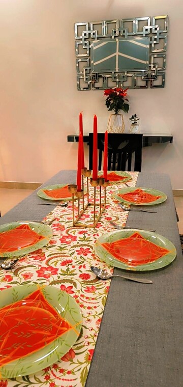 Dining area in 3 BHK Apartment at Shahastradhara Road – for Sale