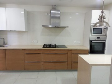 Kitchen in 4 BHK Apartment at RMZ Latitude, Hebbal – for Rent