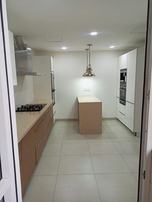 Bathroom in 4 BHK Apartment at RMZ Latitude, Hebbal – for Rent