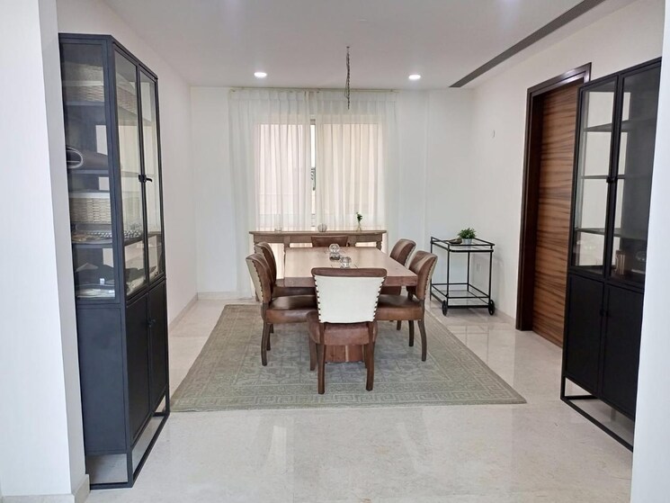 Living Room, rmz-latitude 4 Bedroom 4500 Sq.Ft. Apartment In Hebbal Bangalore 9597802