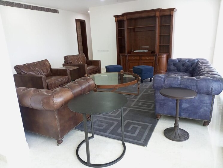 Living Room, rmz-latitude 4 Bedroom 4500 Sq.Ft. Apartment In Hebbal Bangalore 9597802