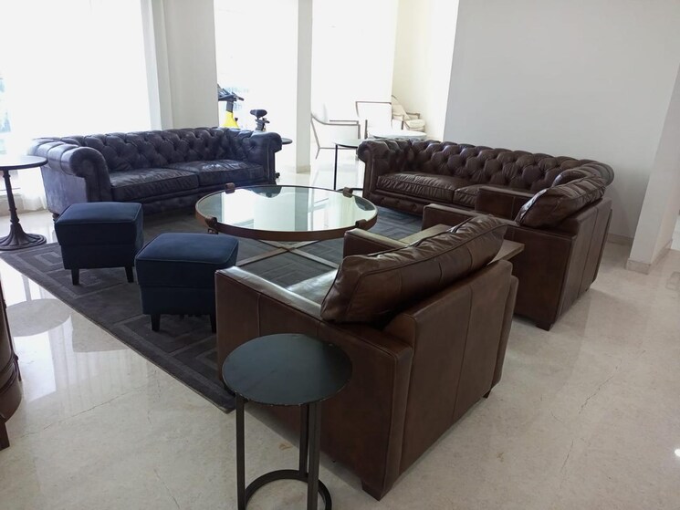 Living Room, rmz-latitude 4 Bedroom 4500 Sq.Ft. Apartment In Hebbal Bangalore 9597802