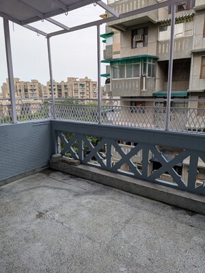 Balcony in 3 BHK Apartment at The Apoorva Apartment, Sector 5 Dwarka – for Rent