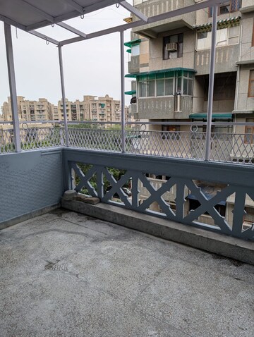 Balcony in 3 BHK Apartment at The Apoorva Apartment, Sector 5 Dwarka – for Rent