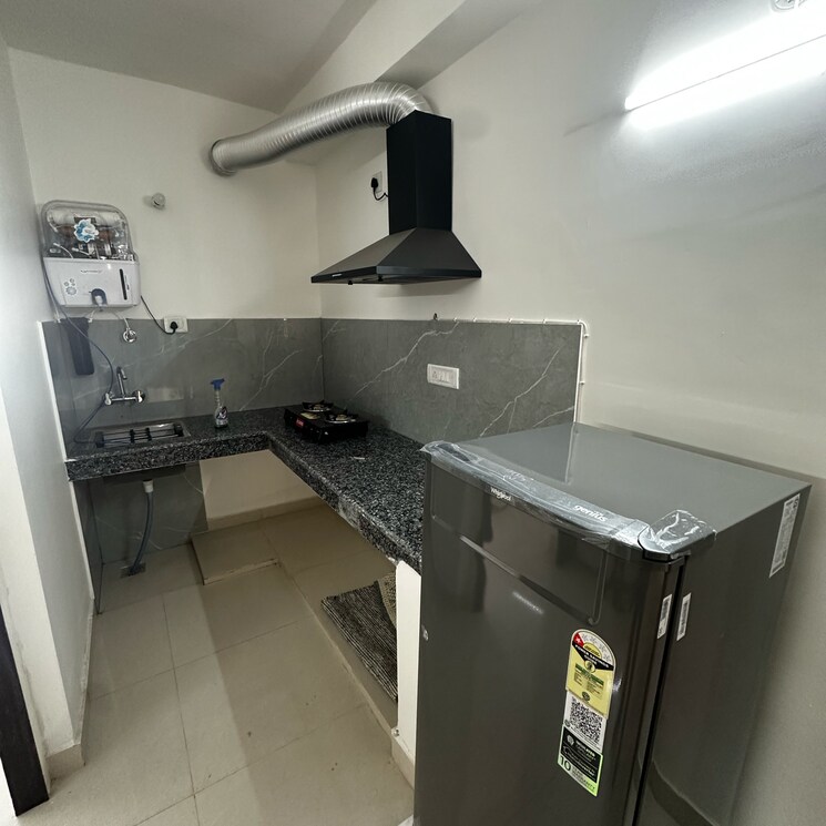 Kitchen, sector 52 1 Bedroom 540 Sq.Ft. Builder Floor In Sector 52 Gurgaon 9597851