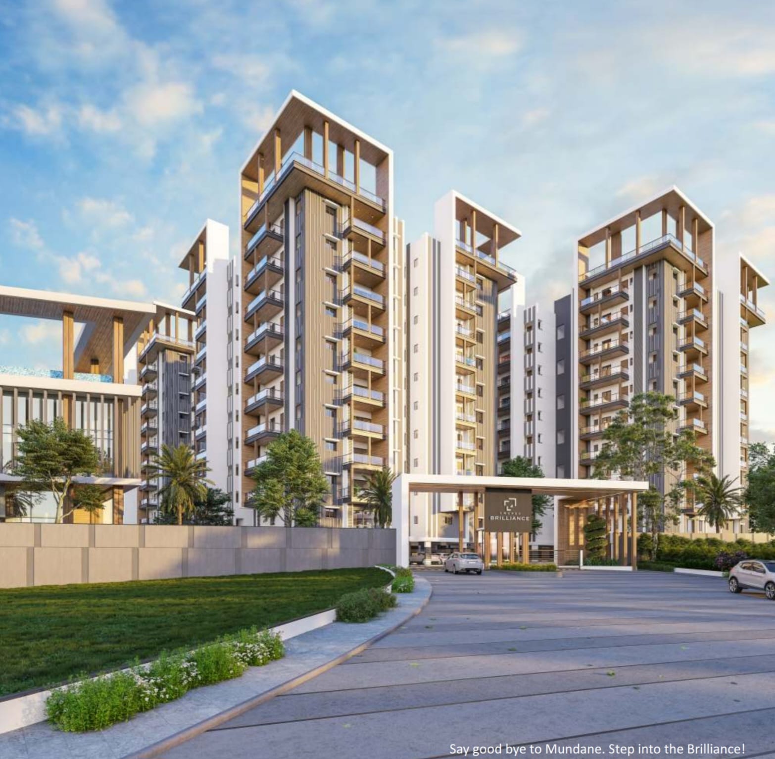 3 BHK + Pooja Room Apartment For Sale in Om Sree Brilliance