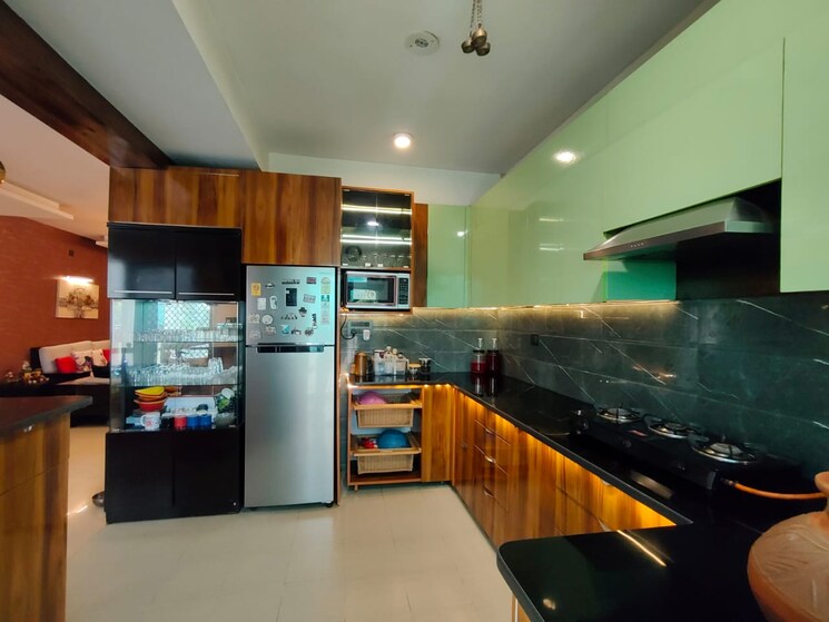 Kitchen, bptp-park-grandeura 4 Bedroom 2600 Sq.Ft. Apartment In Sector 82 Faridabad 9598013