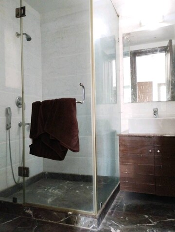 Bathroom in 3 BHK Builder Floor at Chittaranjan Park – for Sale