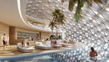 Swimming Pool in 3 BHK Apartment at Elan The Presidential, Dwarka Expressway – for Sale