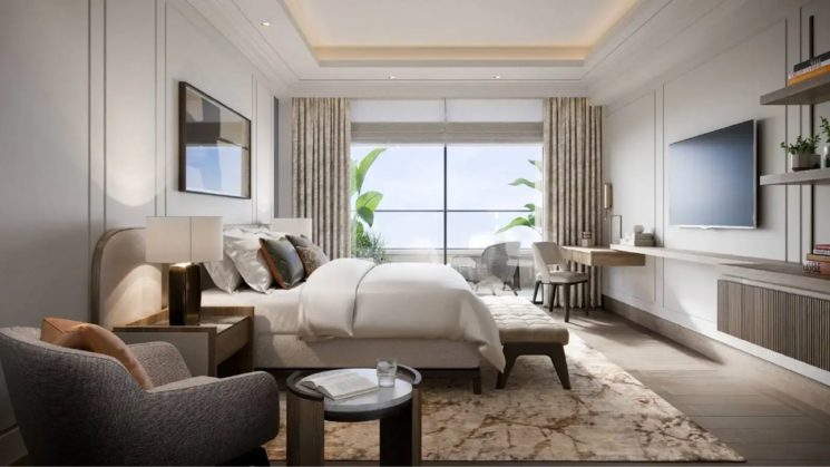 Master Bedroom, elan-the-presidential 3 Bedroom 2450 Sq.Ft. Apartment In Dwarka Expressway Gurgaon 9598114