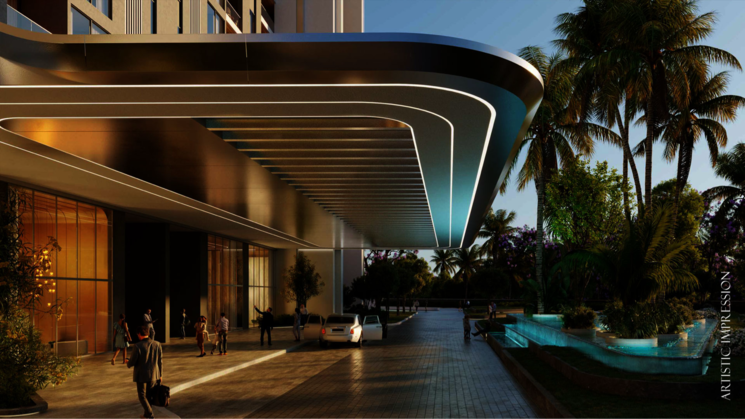 Exterior View, elan-the-presidential 3 Bedroom 2450 Sq.Ft. Apartment In Dwarka Expressway Gurgaon 9598114