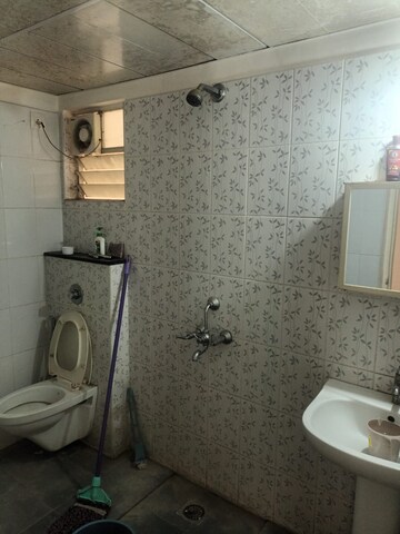 Bathroom in 3 BHK Apartment at Century Commanders Vista, Yelahanka – for Rent