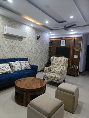 Living Room in 3.5 BHK Apartment at Sector 22 Dwarka – for Rent
