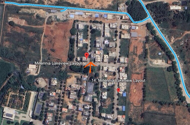 Master Plan, millennia-lakeview  2401 Sq.Ft. Plot In Sarjapur Bangalore 9598009