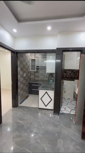 Kitchen in 2 BHK Builder Floor at Dwarka Mor – for Sale
