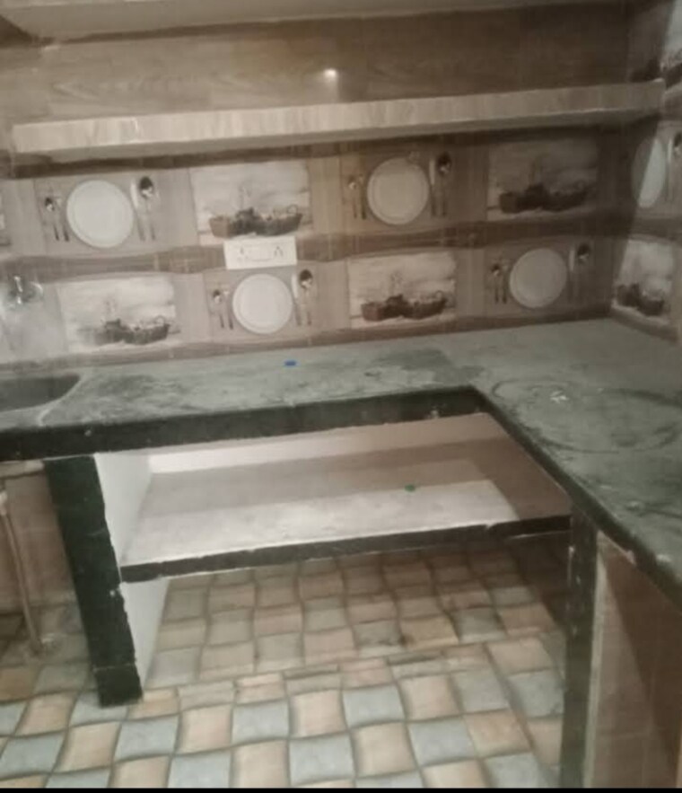 Kitchen, aliganj 1 Bedroom 470 Sq.Ft. Independent House In Aliganj Lucknow 9598152