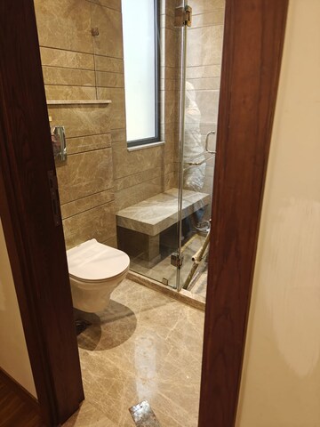 Bathroom in 3 BHK Builder Floor at Shivalik Colony – for Rent