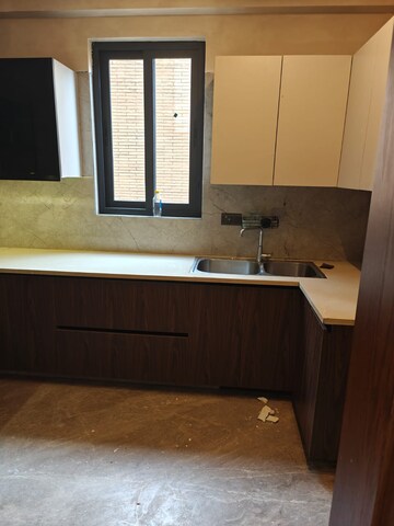 Kitchen in 3 BHK Builder Floor at Shivalik Colony – for Rent