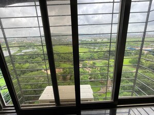 Balcony in 3 BHK Apartment at Cosmic Heights, Bhakti Park – for Rent