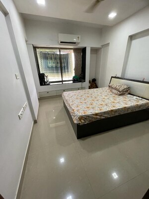 Bedroom in 3 BHK Apartment at Cosmic Heights, Bhakti Park – for Rent