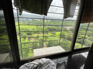 Balcony in 3 BHK Apartment at Cosmic Heights, Bhakti Park – for Rent