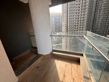 Balcony in 3 BHK Apartment at The Prestige City, Mulund West – for Rent