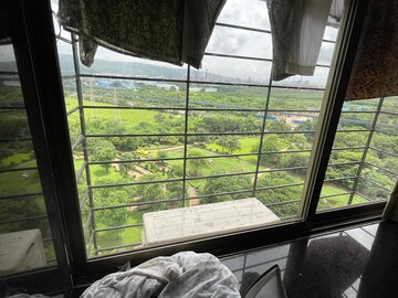 Balcony in 3 BHK Apartment at Cosmic Heights, Bhakti Park – for Rent