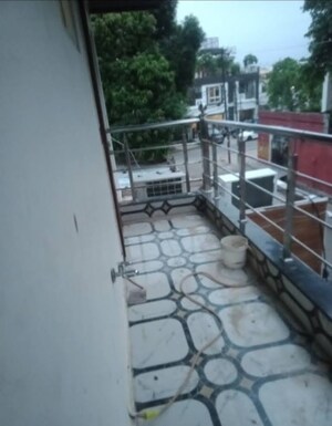 Balcony in 1 BHK Villa at Aliganj – for Rent