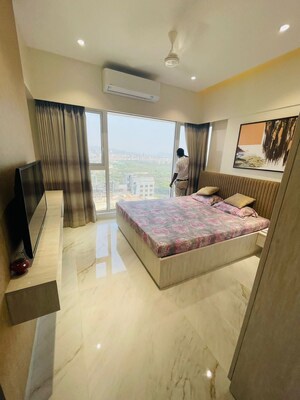 Bedroom in 3 BHK Apartment at Ajmera Bhakti Park, Bhakti Park – for Rent