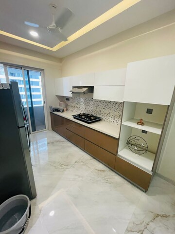 Kitchen in 3 BHK Apartment at Ajmera Bhakti Park, Bhakti Park – for Rent