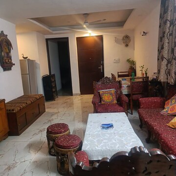 Living Room in 3 BHK Builder Floor at Saket – for Rent